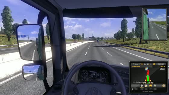 ETS 2 gameplay ETS 2 gameplay
